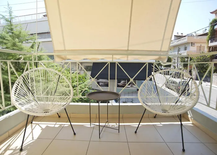 Filoxenia Modern Apt With Balcony Near Ctr